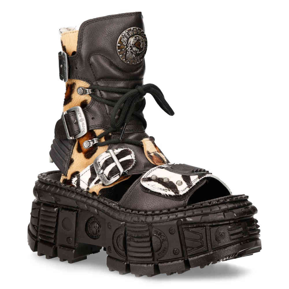 New Rock - MBIOS107BS1 Platform Sandals - Multicolours